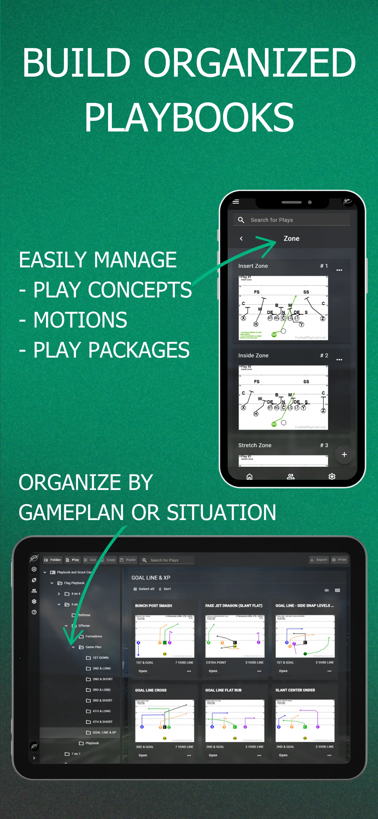 Football Play Card & Playbook screenshot