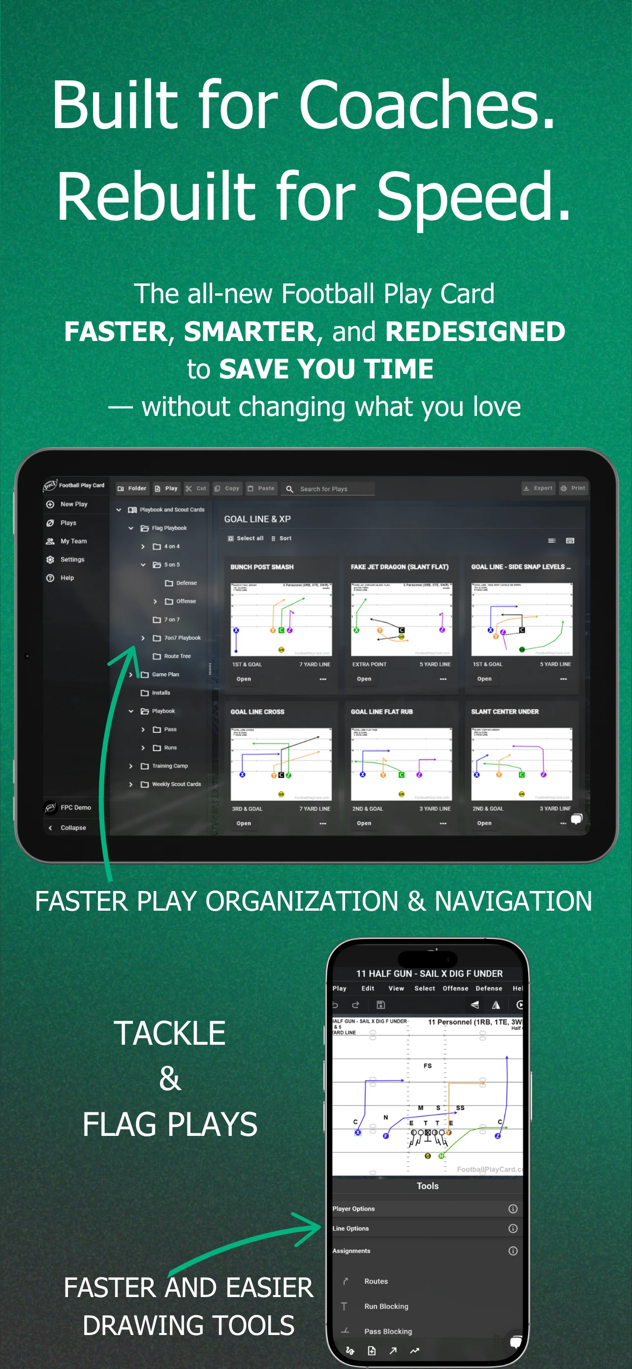 Football Play Card & Playbook screenshot
