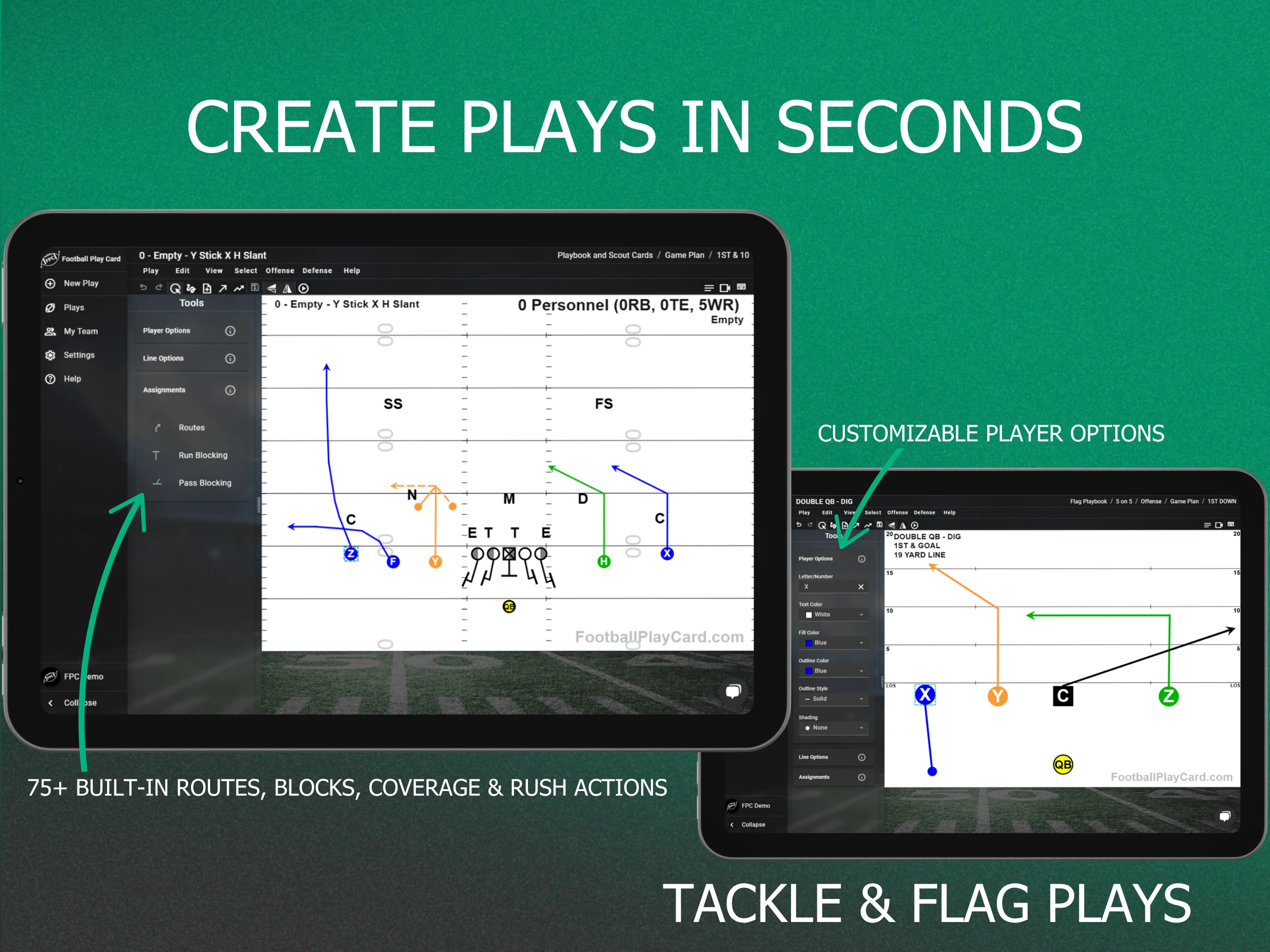 Football Play Card & Playbook screenshot